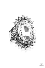 Load image into Gallery viewer, Him or HEIR- White and Silver Ring- Paparazzi Accessories