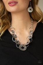 Load image into Gallery viewer, Industrial Envy- Silver Necklace- Paparazzi Accessories