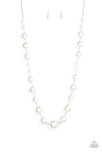 Load image into Gallery viewer, Pearl Prodigy- White and Silver Necklace- Paparazzi Accessories