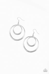 Put Your SOL Into It- Silver Earrings- Paparazzi Accessories