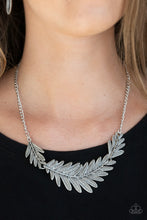 Load image into Gallery viewer, Queen Of The QUILL- Silver Necklace- Paparazzi Accessories