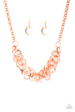 Load image into Gallery viewer, Ringing In The Bling- Copper Necklace- Paparazzi Accessories