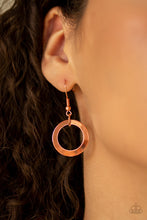 Load image into Gallery viewer, Ringing In The Bling- Copper Necklace- Paparazzi Accessories