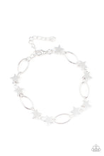 Load image into Gallery viewer, Stars And Sparks- Silver Bracelet- Paparazzi Accessories