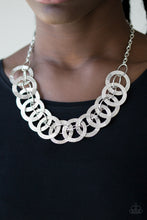 Load image into Gallery viewer, The Main Contender- Silver Necklace- Paparazzi Accessories