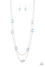 Load image into Gallery viewer, Back For More- Blue and Silver Necklace- Paparazzi Accessories