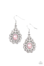 Load image into Gallery viewer, Celestial Charmer- Pink and Silver Earrings- Paparazzi Accessories