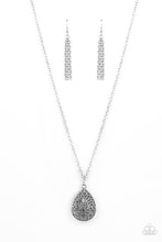 Load image into Gallery viewer, Garden Estate- Silver Necklace- Paparazzi Accessories