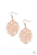 Load image into Gallery viewer, Meadow Mosaic- Rose Gold Earrings- Paparazzi Accessories