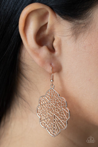 Meadow Mosaic- Rose Gold Earrings- Paparazzi Accessories