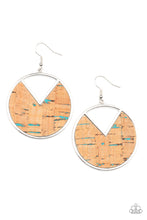 Load image into Gallery viewer, Nod To Nature- Blue and Silver Earrings- Paparazzi Accessories