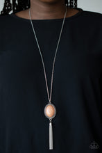 Load image into Gallery viewer, Nomadic Dramatics- Brown and Silver Necklace- Paparazzi Accessories