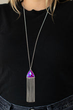 Load image into Gallery viewer, Proudly Prismatic- Pink and Silver Necklace- Paparazzi Accessories