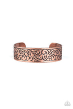 Load image into Gallery viewer, Read The VINE Print- Copper Bracelet- Paparazzi Accessories