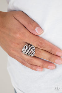 Really Riveting- Silver Ring- Paparazzi Accessories