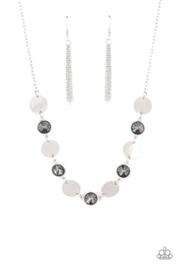 Refined Reflections- Silver Necklace- Paparazzi Accessories