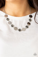 Load image into Gallery viewer, Refined Reflections- Silver Necklace- Paparazzi Accessories