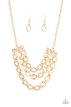 Load image into Gallery viewer, Repeat After Me- Gold Necklace- Paparazzi Accessories