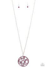 Load image into Gallery viewer, Thanks A MEDALLION- Pink and Silver Necklace- Paparazzi Accessories