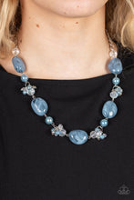 Load image into Gallery viewer, The Top TENACIOUS- Blue and Silver Necklace- Paparazzi Accessories