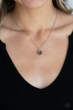 Load image into Gallery viewer, Undeniably Demure- Silver Necklace- Paparazzi Accessories