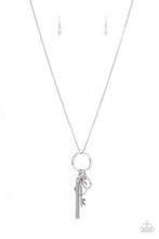 Load image into Gallery viewer, Unlock Your Sparkle- Multicolored and Silver Lanyard- Paparazzi Accessories