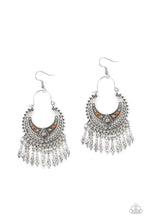 Load image into Gallery viewer, Walk On The Wildside- Multicolored Silver Earrings- Paparazzi Accessories