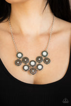 Load image into Gallery viewer, What&#39;s Your Star Sign?- White and Silver Necklace- Paparazzi Accessories