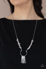 Load image into Gallery viewer, With Your ART and Soul- Pink and Silver Necklace- Paparazzi Accessories