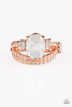 Load image into Gallery viewer, Bling Queen- Copper Ring- Paparazzi Accessories