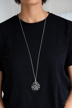 Load image into Gallery viewer, BOUGH Down- Silver Necklace- Paparazzi Accessories