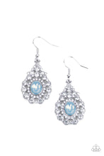 Load image into Gallery viewer, Celestial Charmer- Blue and Silver Earrings- Paparazzi Accessories