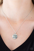 Load image into Gallery viewer, Find Joy- Silver Necklace- Paparazzi Accessories