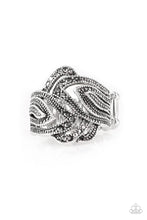 Load image into Gallery viewer, Fire and Ice- Silver Ring- Paparazzi Accessories