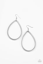 Load image into Gallery viewer, Just ENCASE You Missed It- Silver Earrings- Paparazzi Accessories