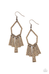 Museum Find- Brass Earrings- Paparazzi Accessories