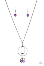 Load image into Gallery viewer, Park Avenue Palace- Multicolored Gunmetal Necklace- Paparazzi Accessories