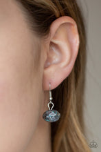 Load image into Gallery viewer, Prehistoric Fashionista- Blue and Silver Necklace- Paparazzi Accessories