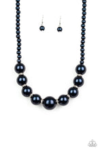 Load image into Gallery viewer, SoHo Socialite- Blue and White Necklace- Paparazzi Accessories