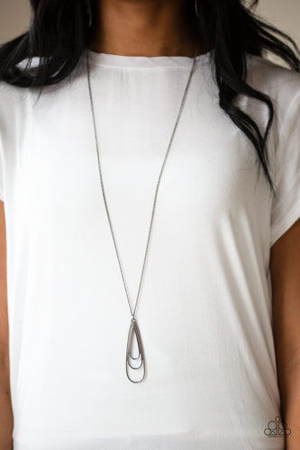 The Big Three- Black Necklace- Paparazzi Accessories