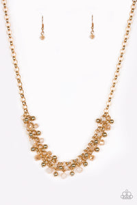 Trust Fund Baby- Gold Necklace- Paparazzi Accessories