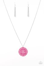 Load image into Gallery viewer, Midsummer Musical- Pink and Silver Necklace- Paparazzi Accessories