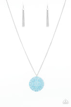 Load image into Gallery viewer, Midsummer Musical- Blue and Silver Necklace- Paparazzi Accessories