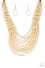 Load image into Gallery viewer, Streaming Starlight- Gold Necklace- Paparazzi Accessories