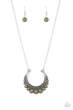 Load image into Gallery viewer, Count To ZEN- Green and Silver Necklace- Paparazzi Accessories
