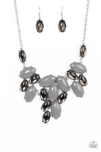 Load image into Gallery viewer, Date Night Nouveau- Silver Necklace- Paparazzi Accessories