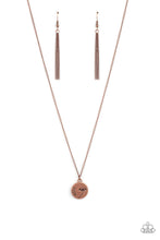 Load image into Gallery viewer, Hold On To Hope- Copper Necklace- Paparazzi Accessories