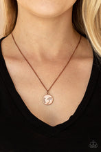 Load image into Gallery viewer, Hold On To Hope- Copper Necklace- Paparazzi Accessories