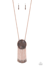 Load image into Gallery viewer, Nature&#39;s Melody- Copper Necklace- Paparazzi Accessories