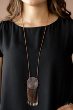 Load image into Gallery viewer, Nature&#39;s Melody- Copper Necklace- Paparazzi Accessories